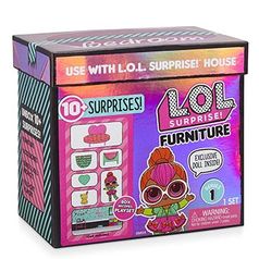 ЛОЛ Мебель с куклой Neon LOL Furniture оригинал (151)