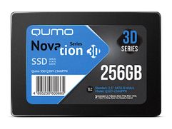 Твердотельный накопитель Qumo Novation TLC 3D SSD 256Gb Q3DT-256GPPN (717248)