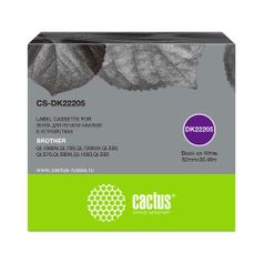 Картридж Cactus CS-DK22205, черный / 62мм, 30.48м ( CS-DK22205 (1449621)