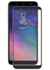 Аксессуар Закаленное стекло DF для Samsung Galaxy A6 2018 Full Screen sColor-48 Black (555450)