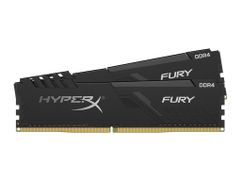 Модуль памяти HyperX Fury Black DDR4 DIMM 2666Mhz PC-21300 CL16 - 32Gb Kit (2x16Gb) HX426C16FB3K2/32 (673081)