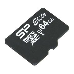 Карта памяти microSDXC UHS-I SILICON POWER 64 ГБ, 85 МБ/с, Class 10, SP064GBSTXBU1V10, 1 шт. (1073608)