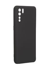 Чехол DF для Oppo A91 с микрофиброй Silicone Black oOriginal-04 (751763)