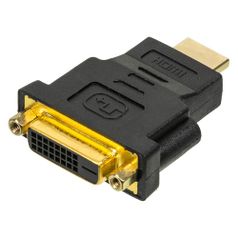 Переходник DVI BURO DVI (f) - HDMI (m), черный [hdmi-19m-dvi-d(f)-adpt] (359901)