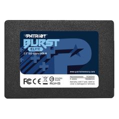 SSD накопитель Patriot Burst Elite PBE120GS25SSDR 120ГБ, 2.5", SATA III (1466270)