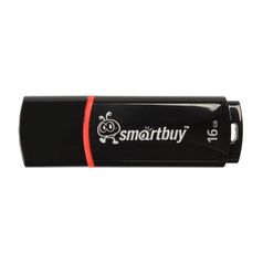 USB Flash Drive 16Gb - Smartbuy Crown Black SB16GBCRW-K (212201)