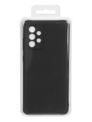 Чехол-накладка для Samsung Galaxy A72 Silicone Cover Black EF-PA725TBEGRU (818970)