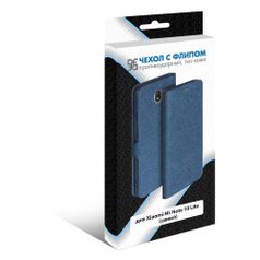 Чехол (флип-кейс) DF xiFlip-59, для Xiaomi Mi Note 10 Lite, синий [df xiflip-59 (blue)] (1386138)