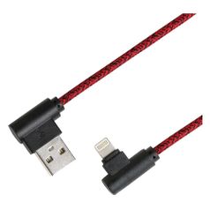 Кабель GAL 2629, Lightning (m) - USB (m), 1м, красный (1540552)
