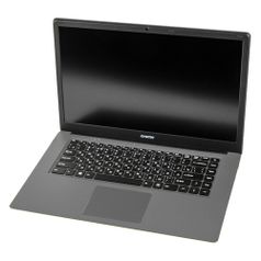Ноутбук Digma EVE 15 C413, 15.6", IPS, Intel Celeron N3350 1.1ГГц, 4ГБ, 64ГБ SSD, Intel HD Graphics 500, Windows 10 Home, ES5059EW, темно-серый (1456338)