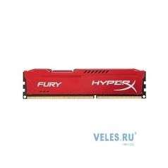 Kingston DDR3 DIMM 8GB (PC3-12800) 1600MHz HX316C10FR/8 HyperX Fury Red Series CL10 (6861)