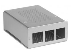 Корпус Qumo RS036 для Raspberry Pi 4B Aluminum Case Silver (854628)
