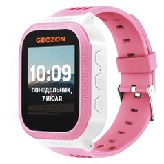 Смарт-часы GEOZON Classic, 1.44", розовый / розовый [geo-g-w06pnk] (1411415)
