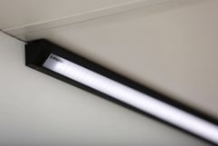 Накладной светодиодный светильник METRO CAP BLACK 1160 мм, 21 Вт, 30000K (337589621)