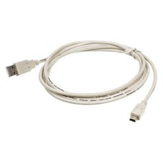 Кабель USB2.0 NINGBO USB A(m) - mini USB B (m), 1.8м, серый [usb2.0-m5p] (841899)