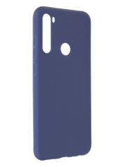Чехол Alwio для Xiaomi Redmi Note 8 / Note 8 2021 Soft Touch Silicone Dark Blue ASTXRN821BL (877148)