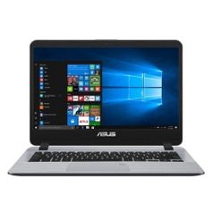 Ноутбук ASUS VivoBook X407UA-BV207R, 14", Intel Core i3 7100U 2.4ГГц, 4Гб, 256Гб SSD, Intel HD Graphics 620, Windows 10 Professional, 90NB0HP1-M06190, серый (1140955)