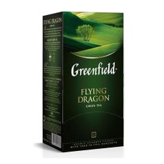 Чай Greenfield Flying Dragon зеленый 25пак. карт/уп. (0358-10) 10 шт./кор. (1096693)