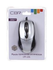 Мышь CBR CM 101 Silver (34303)