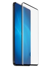 Закаленное стекло DF для Samsung Galaxy S20 Ultra 3D Full Screen + Full Glue Black Frame sColor-94 (726441)