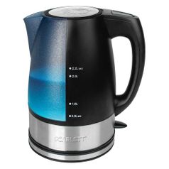 Чайник электрический SCARLETT SC-1020, 2200Вт, черный (585251)