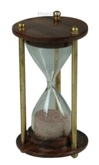 Сувенир: песочные часы 10см 1 мин (2327)