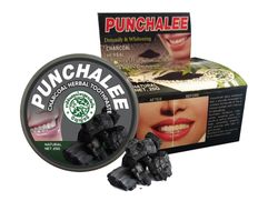 Зубная паста Punchalee Charcoal Herbal Toothpaste 25g 7681 (857473)