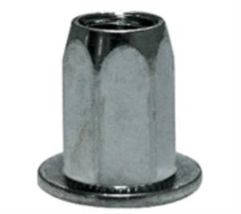 Заклепка резьбовая (Заклепка-гайка) М4 HEX1-СB-S сталь (31378)
