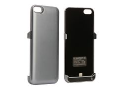 Аксессуар Чехол-аккумулятор DF для APPLE iPhone 5 / 5S / SE 2200 mAh iBattery-06 Space Gray (381092)