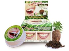 Зубная паста Rasyan Herbal Clove Toothpaste With Coconut 25g (866075)
