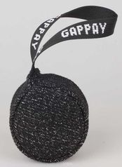 мячик Gappay Мяч с ринговым покрытием, с ручкой, диаметр 11 см, ширина 6 см (1103)