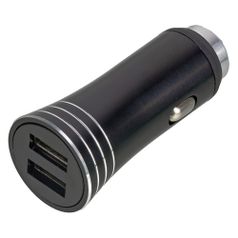Автомобильное зарядное устройство Wiiix UCC-2-16B, 2xUSB, 2.4A, черный (1398767)