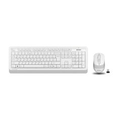 Комплект (клавиатура+мышь) A4TECH Fstyler FG1010, USB, беспроводной, белый [fg1010 white] (1147575)
