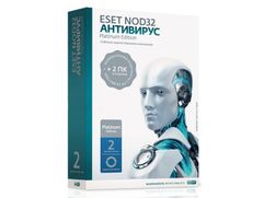 Программное обеспечение Eset NOD32 Антивирус Platinum Edition 1Dt 2year NOD32-ENA-NS-BOX-2-1 (72480)