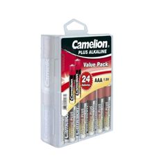 Батарейка AAA - Camelion Alkaline Plus LR03 LR03-PB24 (24 штуки) (112024)