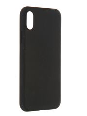 Чехол Pero для APPLE iPhone XS Soft Touch Black PRSTC-IXSB (789469)
