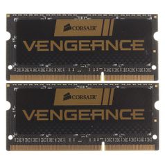 Модуль памяти Corsair Vengeance CMSX8GX3M2A1600C9 DDR3 - 2x 4ГБ 1600, SO-DIMM, Ret (654912)