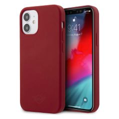 Чехол (клип-кейс) Mini silicone, для Apple iPhone 12 mini, красный [mihcp12ssltre] (1444060)