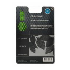 Заправочный комплект Cactus CS-RK-CC640, для HP, 60мл, черный (845675)
