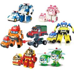 Игрушки Робокар "Poli", набор 6 героев.