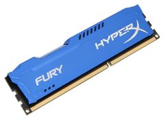 Модуль памяти HyperX Fury Series DDR3 DIMM 1600MHz PC3-12800 CL10 - 4Gb HX316C10F/4 (153627)