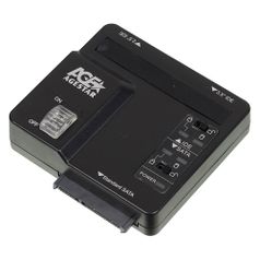 Адаптер-переходник для HDD/SSD AgeStar 3FBCP, черный (348177)