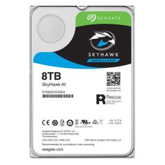 Жесткий диск SEAGATE SkyHawkAI ST8000VE0004, 8Тб, HDD, SATA III, 3.5" (1021214)