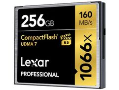 Карта памяти 256Gb - Lexar Compact Flash 1066x LCF256CRBEU1066 (865553)