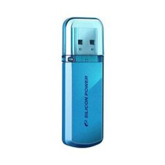 Флешка USB Silicon Power Helios 101 32ГБ, USB2.0, синий [sp032gbuf2101v1b] (660024)