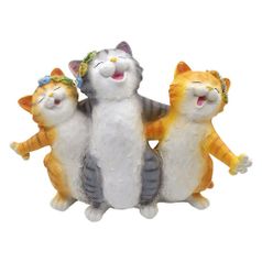 Светильник садовый ЧУДЕСНЫЙ САД 208 Веселые коты, наземный (1485432)