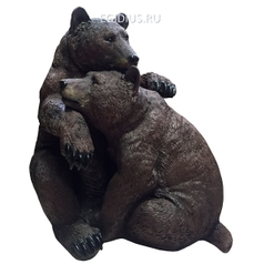 Фигура декоративная "Медведи обнимаются"L53*W32H52 (51325)