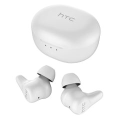 Гарнитура HTC E-mo 1 True Wireless Earbuds Plus, Bluetooth, вкладыши, белый (1596072)
