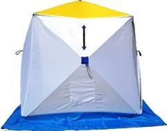 Рыболовные палатки Палатка для зимней рыбалки Стэк Куб-1 трехслойная (4957007)