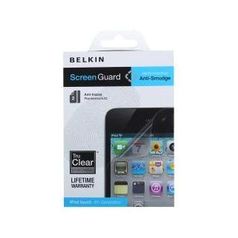 Пленка защитная Belkin для iPod Touch 4G Anti-Smudge Overlay, 2 pack F8Z872cw2 (4360)